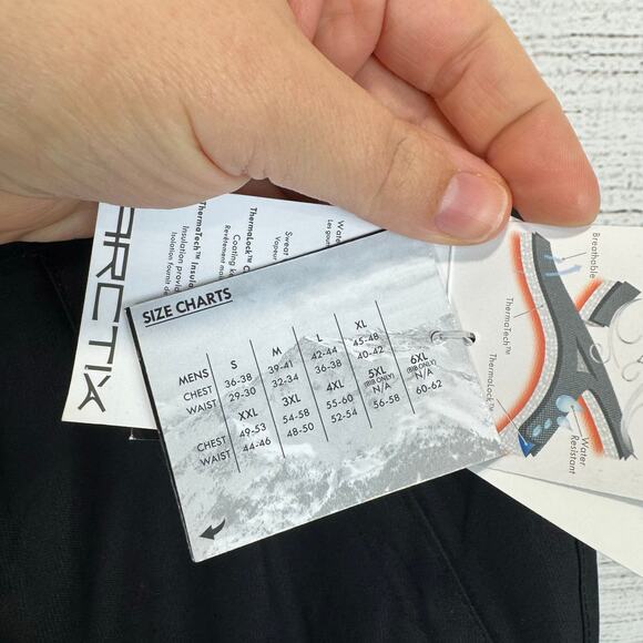 Arctix Women's Black Insulated Snow Pants Size Medium Long - Picture 7 of 14